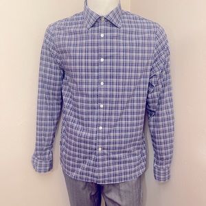 Jos. A. Bank men’s dress shirt. Size L Stretch Slim fit